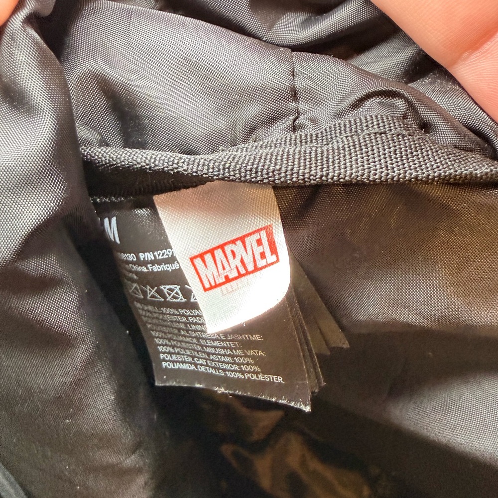 Marvel‎ Black Backpack - Picture 2 of 5